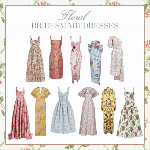A Shopping Guide to Bridesmaid Dresses in Every Color Palette