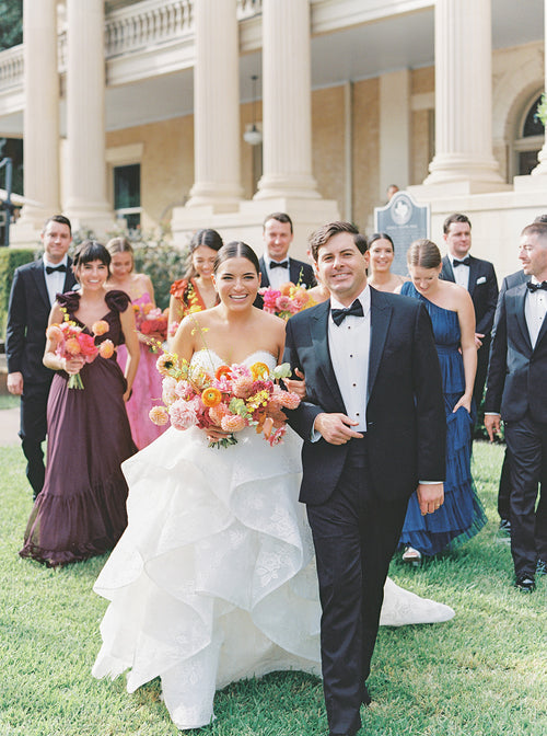 A Colorful Austin Wedding Was Inspired by Slim Aarons and Herb Alpert with a Texas Twist
