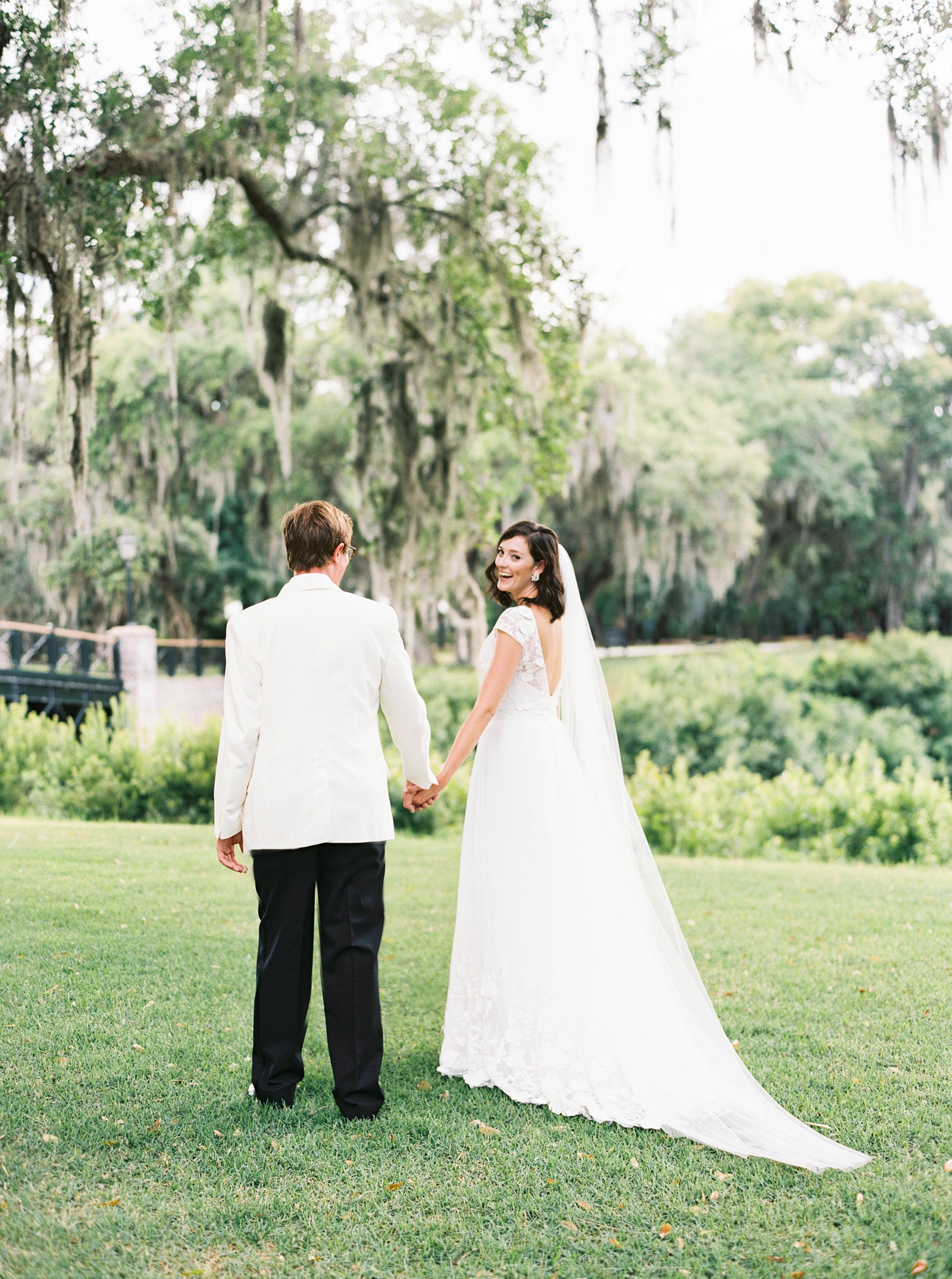 A Wedding Under the Live Oaks and Spanish Moss