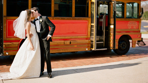 This Bride Wore Vintage Balmain to Her Wedding in Alabama