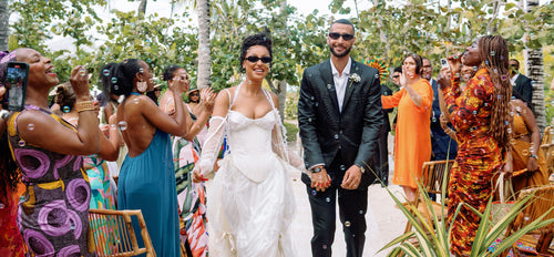 A Summer Wedding in Andros That Celebrated the Couple’s Congolese and Bahamian Ancestries