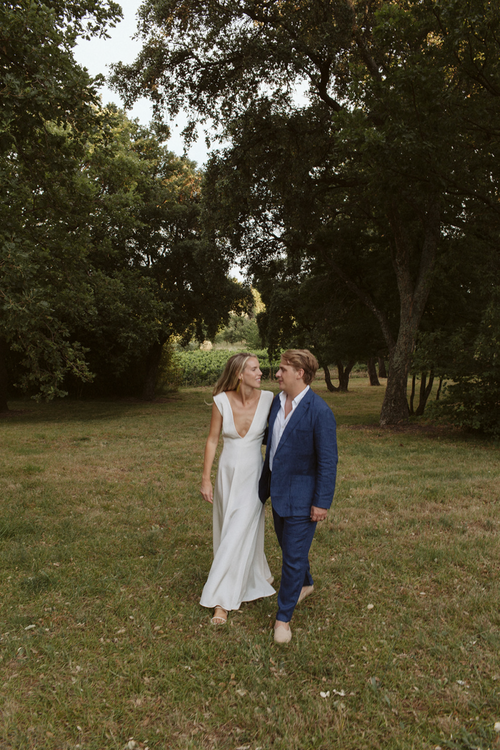 After a Civil Ceremony in Prospect Park, This Couple Wed in a Renaissance-Era Church in Saint-Tropez