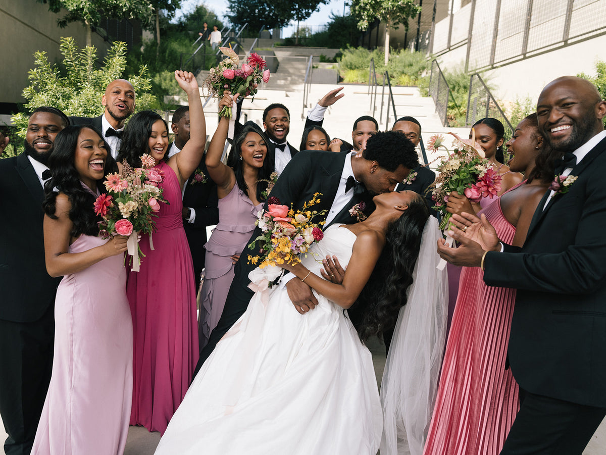 Carla and Victor Law’s Colorful Wedding in Atlanta Nodded to Their Chicago History