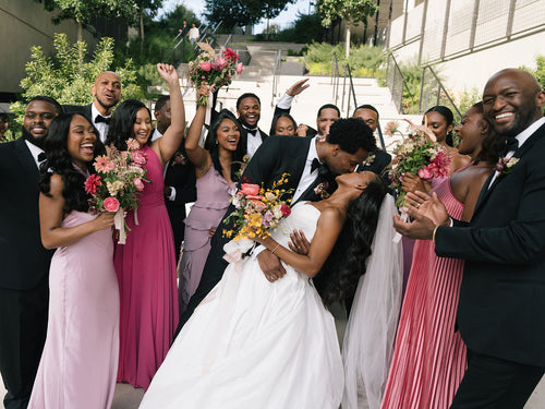 Carla and Victor Law’s Colorful Wedding in Atlanta Nodded to Their Chicago History