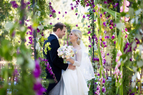 A Traditional British Ceremony with Buckets of South African Spirit in Franschhoek