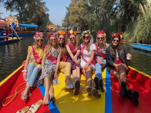 A Colorful Winter Bachelorette Party in Mexico City