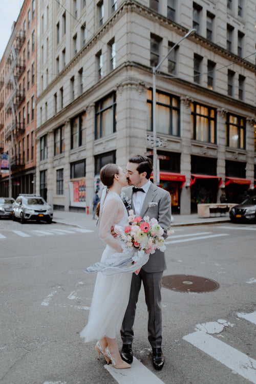 Fine Jewelry Brand Nouvel Heritage Founder Camille Parruitte Wore Dior to Her New York City Micro-Wedding