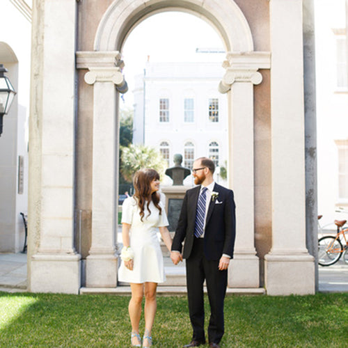 Pure Romance: Haskell Harris Planned Her Whirlwind Courthouse Wedding in a Week