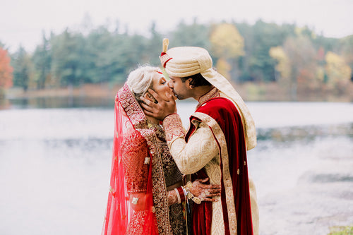 This Multi-Day Indian Wedding at Cedar Lakes Estate Was a Tribute to the Couple's Late Fathers