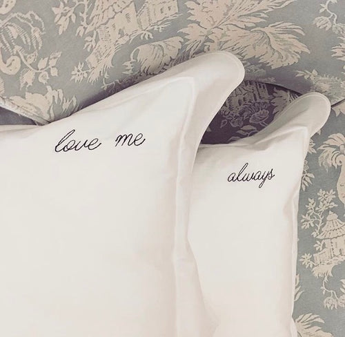 Enter Our Giveaway To Win Embroidered Pillowcases From Hill House Home
