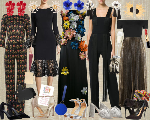 How to Wear Black to a Wedding