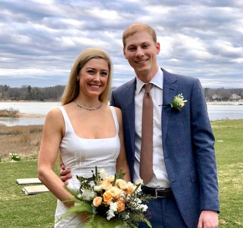 Kate Salzman's Lovely Zoom Wedding in Connecticut