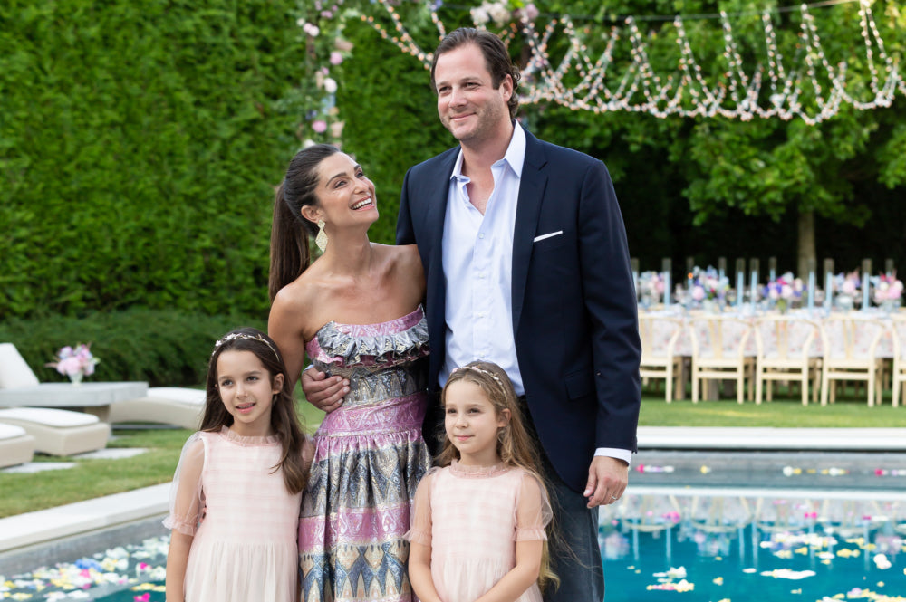 A Romantic 10-Year Anniversary Vow Renewal in the Hamptons