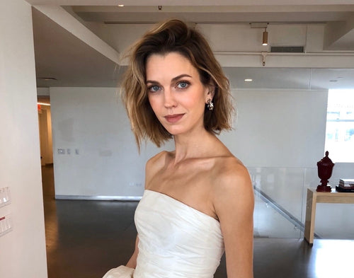 A French Girl Chic Bridal Makeup Look from Oscar de la Renta and Guerlain