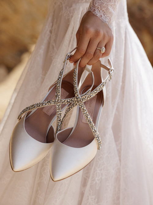 Say “Yes” to the Shoe: Pnina Tornai’s Naturalizer Bridal Collection Is the Height of Chic