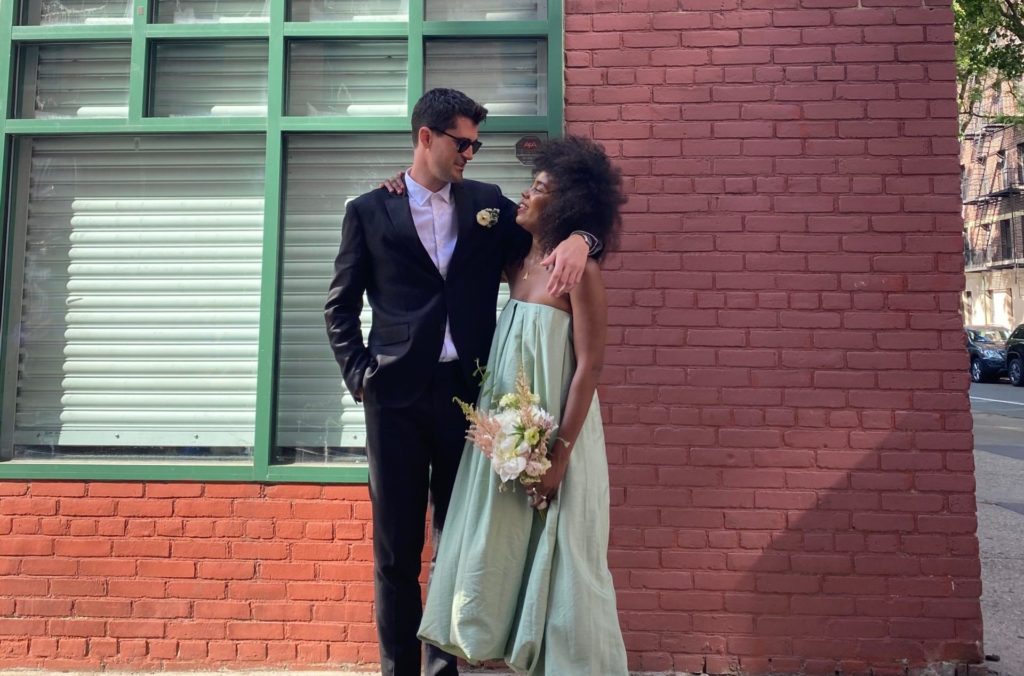 A Mirco-Wedding on Love Lane with a Pizza-Filled Reception at Dumbo Park