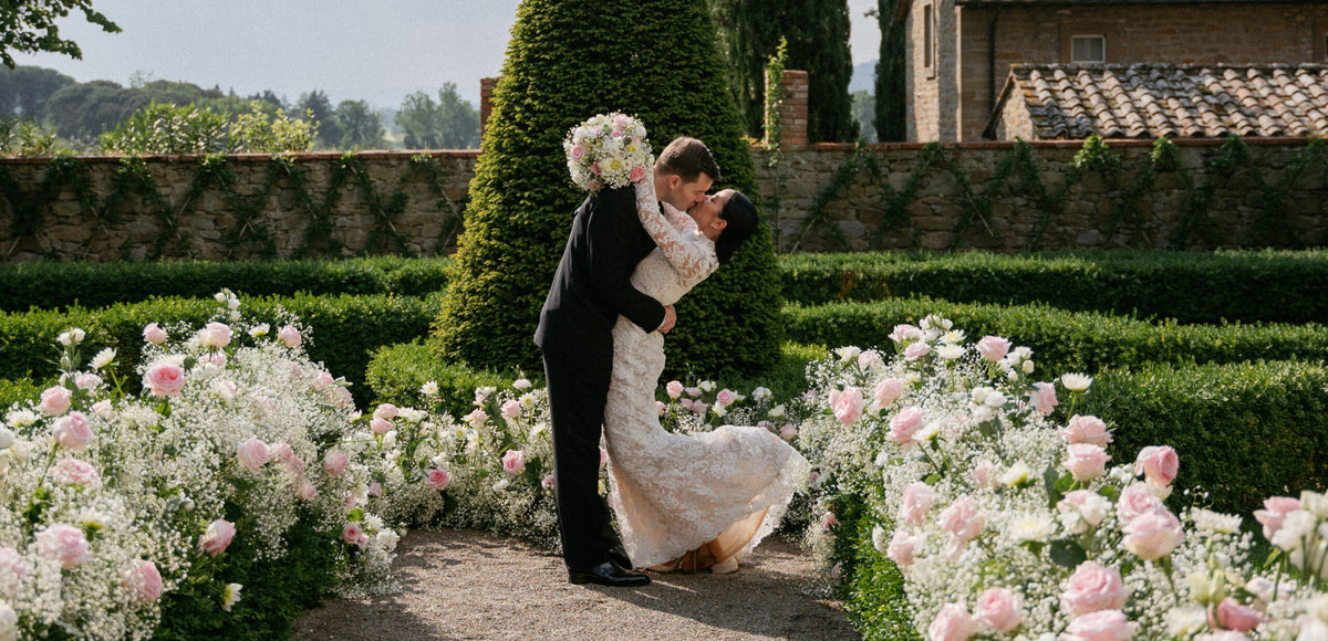 BONBONWHIMS Founder Clare Ngai's Intimate Wedding Weekend at Villa di Piazzano