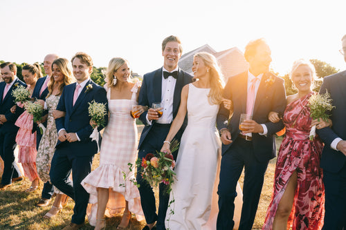 A Classically Beautiful Wedding at The Groom's Family's Home in Madaket on Nantucket