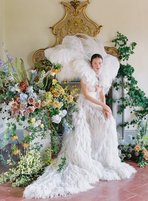 A Breathtaking Spring Couture Bridal Shoot in Italy
