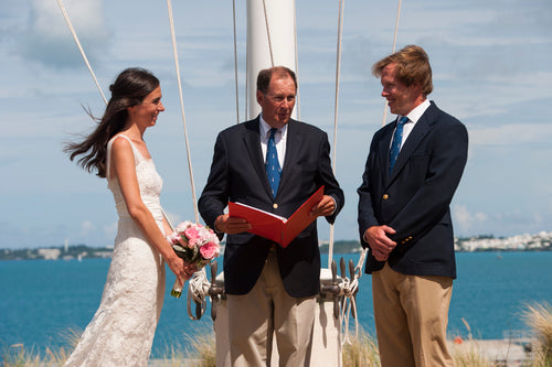 Happy Anniversary! A Look Back at Illustrator LouLou Baker’s Bermuda Wedding Album