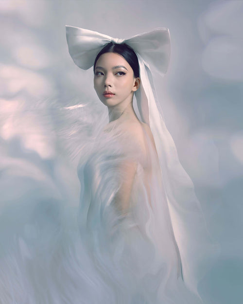 Hats Off: Chanel's Couture Milliner Maison Michel Debuts Its Bridal Collection on Over The Moon