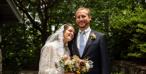 The Bride Wore OTM Favorites like Sleeper, ASHA by ADM, and Fanm Mon to Her Backyard Wedding Weekend