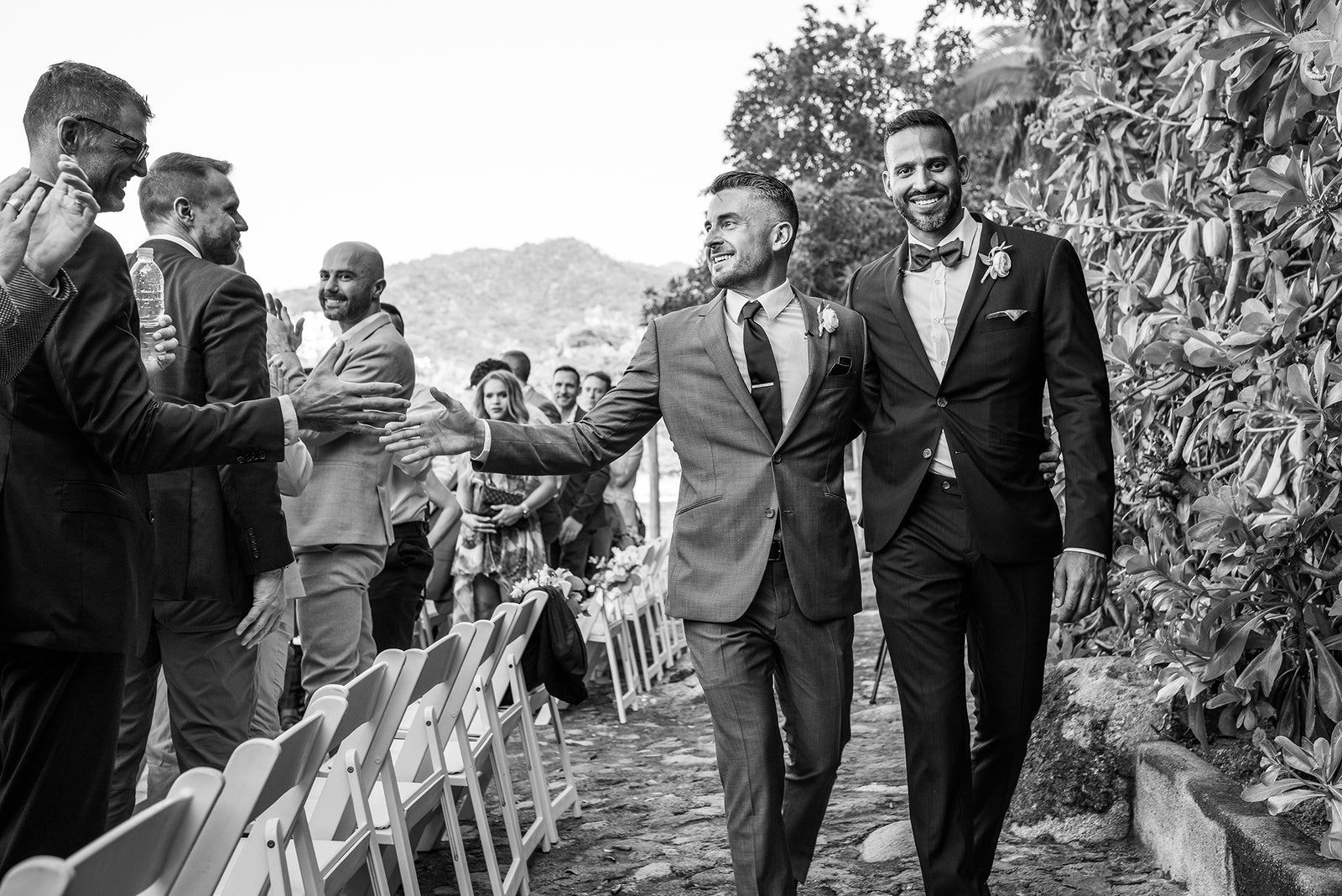 A Puerto Vallarta Wedding That Ended with Oceanside Fireworks