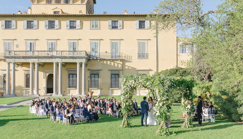 An Intimate Wedding Under the Tuscan Sun