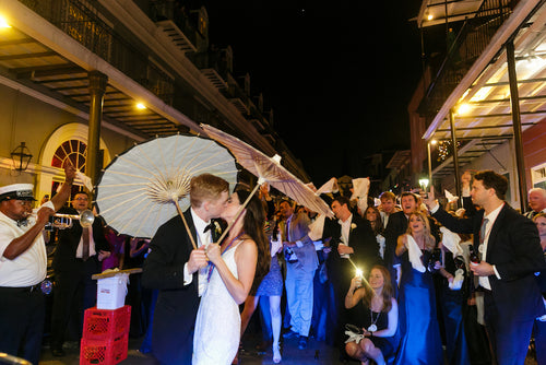 Meredith Rowe and Hank Hopkins’s Festive Wedding in New Orleans
