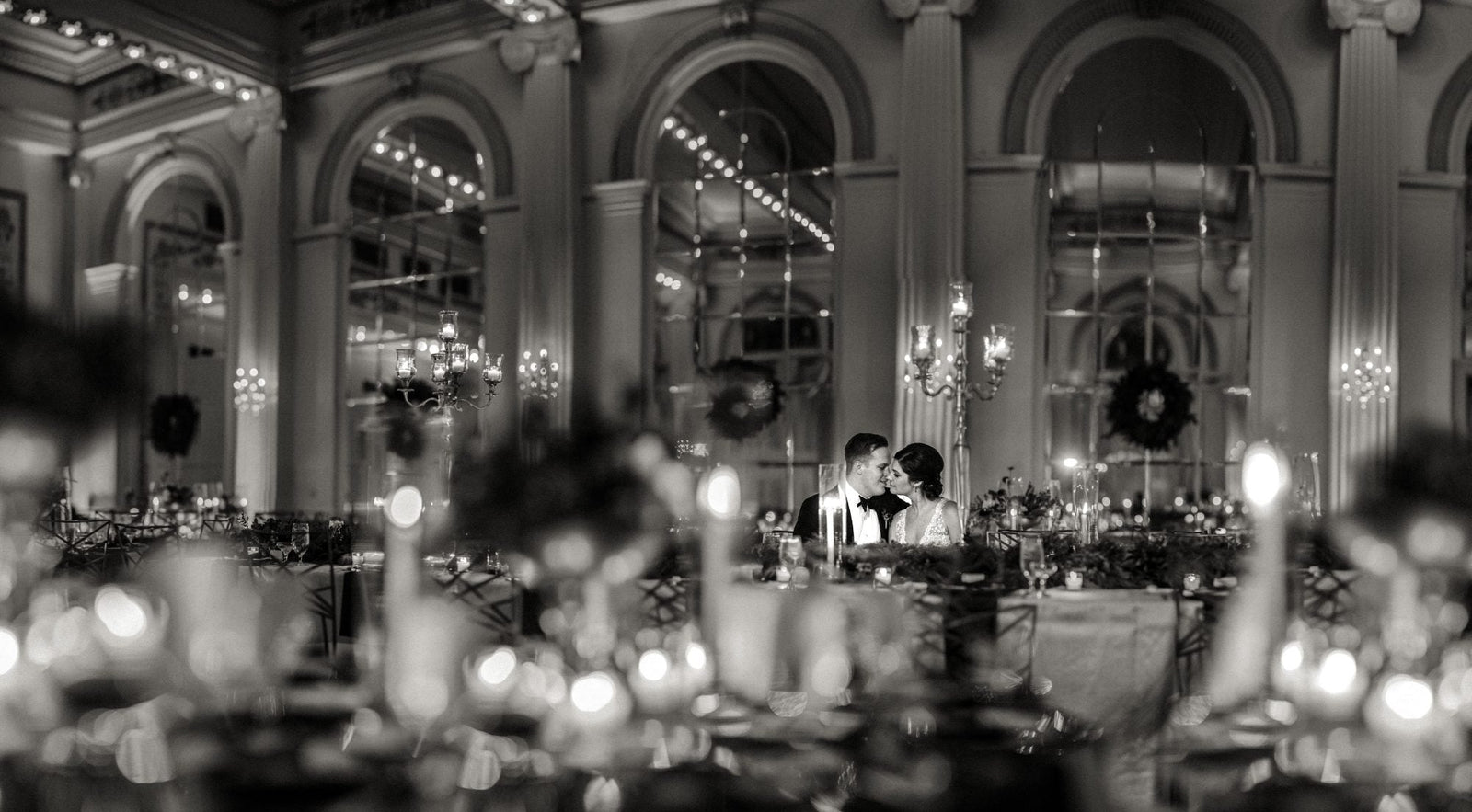 Missy Bruggeman and Ethan Nordberg's Festive Holiday Wedding