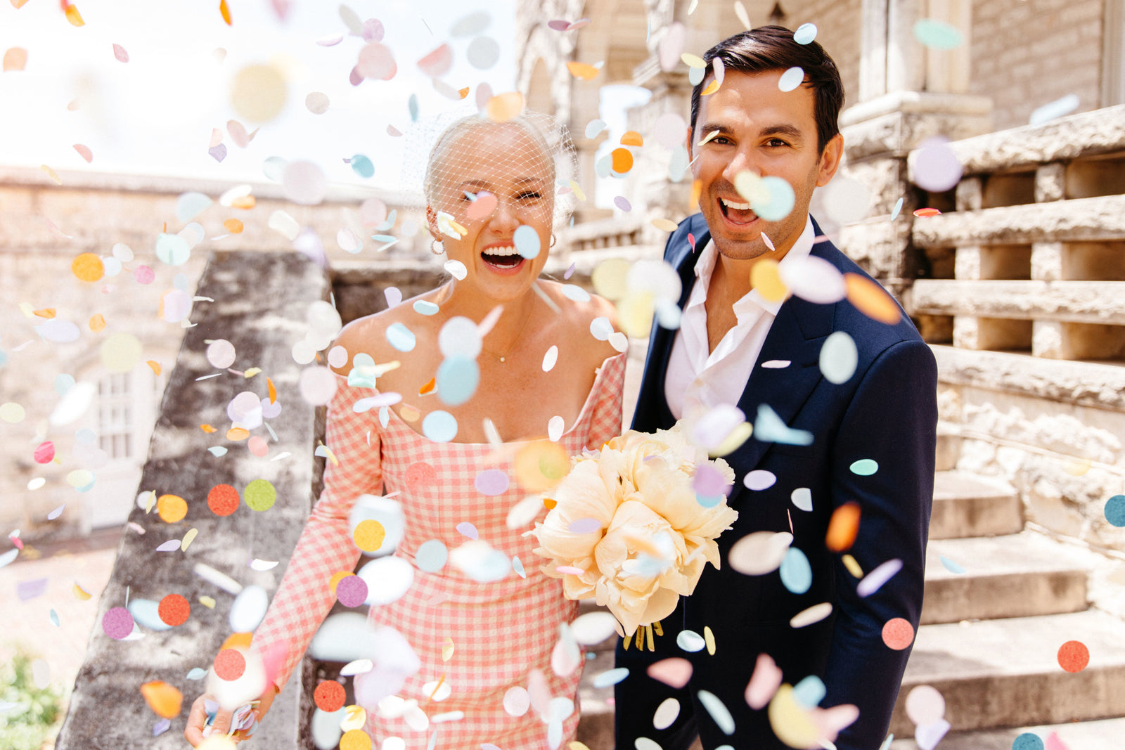 Bride Natalie Scott Got Married at an Austin Courthouse on Her Birthday