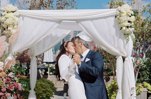 Emm Kuo Accessories Brand Founder Emmaline Kuo Ranzman's Manhattan Rooftop Micro-Wedding
