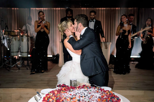 An Autumn Wedding That Beautifully Blended California, Charleston, and Tuscany Aesthetics at Borgo San Felice