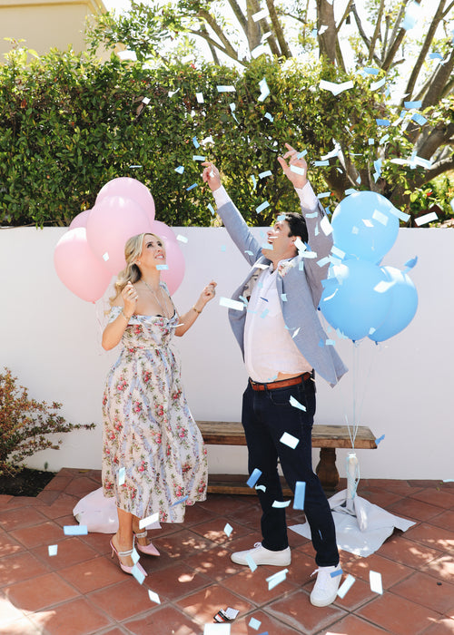 A Brock Collection for Over The Moon-Inspired Baby Shower in California