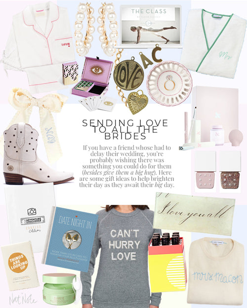 Gifts That’ll Lift The Spirits of Any Bride Whose Had to Postpone Her Wedding