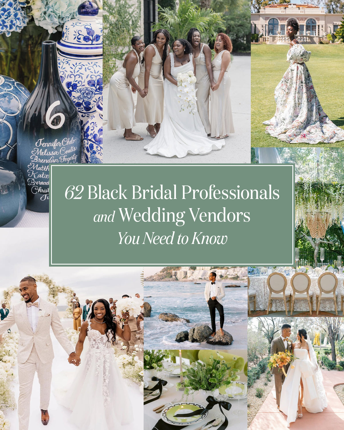 62 Black Bridal Professionals and Wedding Vendors You Need to Know