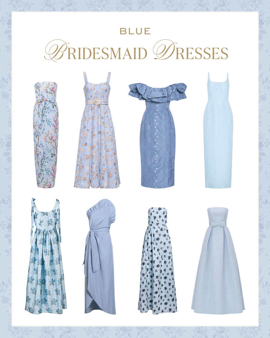 A Shopping Guide to Bridesmaid Dresses in Every Color Palette For Summer