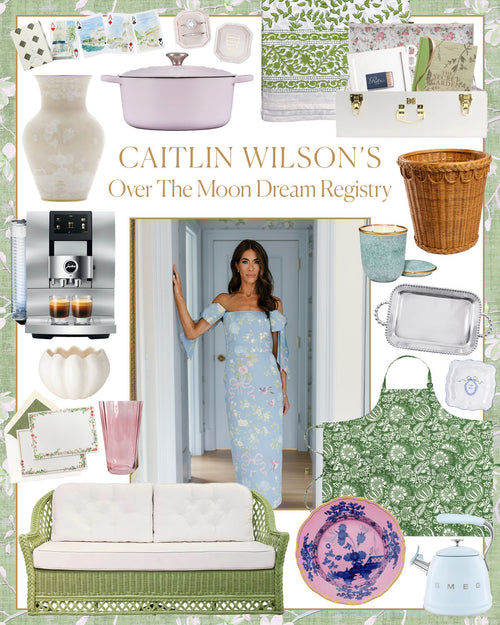 Founder & CEO of Her Namesake Design Firm Caitlin Wilson’s Sophisticated and Antique-Inspired Dream Registry