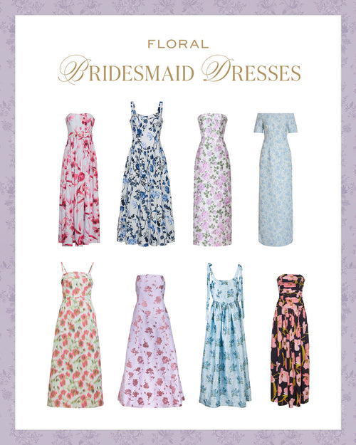 A Shopping Guide to Bridesmaid Dresses in Every Color Palette For Spring