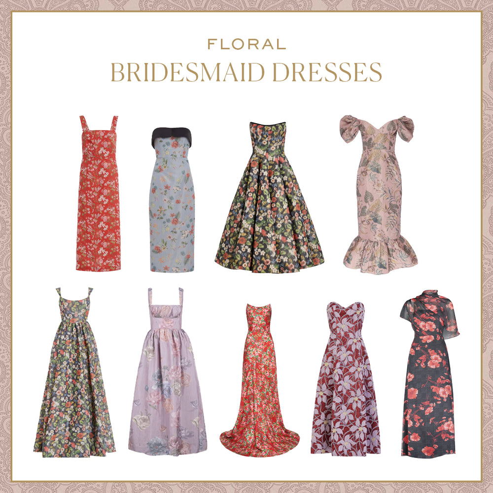 A Shopping Guide to Bridesmaid Dresses in Every Color Palette For Winter