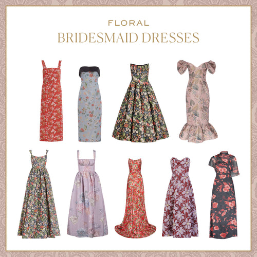 A Shopping Guide to Bridesmaid Dresses in Every Color Palette For Winter