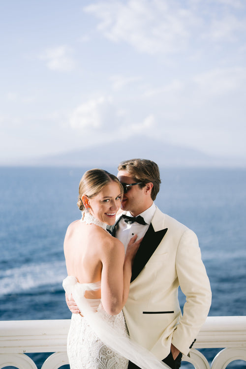 The Destination Spring Wedding in Sorrento That was Heard Throughout The Seaside Italian Town