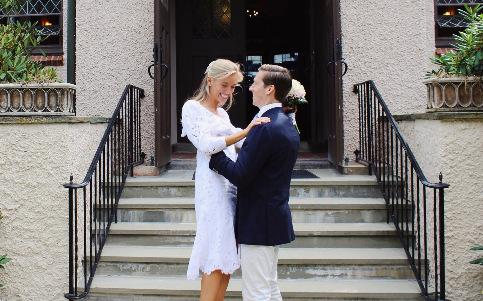 This Couple Had Two Elegant Southampton Ceremonies in One Day