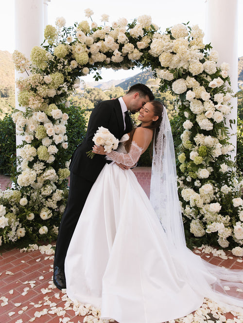 Emily Alexander and Adi Fishman’s Classic Summer Wedding at The Sherwood Country Club