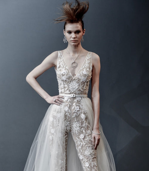 Naeem Khan’s Spring 2019 Embraced the Decadent Glamour of Rock ’n’ Roll