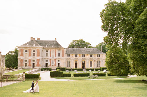 A Chance Encounter in Paris Ends With a Wedding at a French Chateau