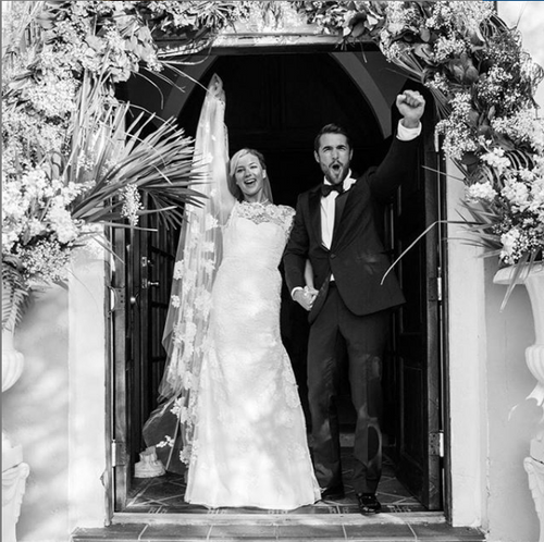 Emily VanCamp Marries Co-Star Josh Bowman in Lela Rose