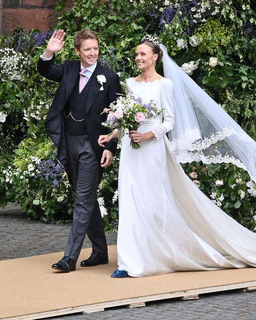 Britain’s “Most Eligible Bachelor” Marries Olivia Henson in a Modern <i>Bridgerton</i>-esque Wedding