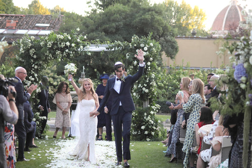 An Intimate Garden Wedding in Florence