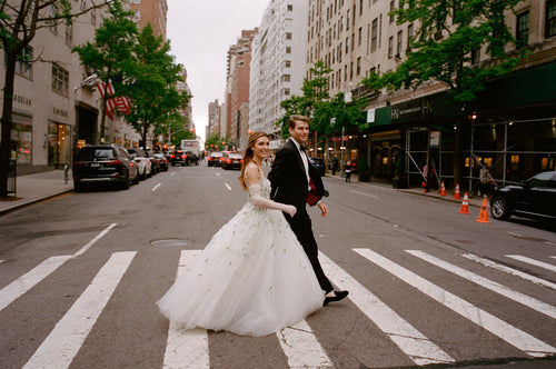 Tess Ramirez, the Artist Behind My Father's Daughter Designs, Said "I Do" in a Quintessential New York City Wedding